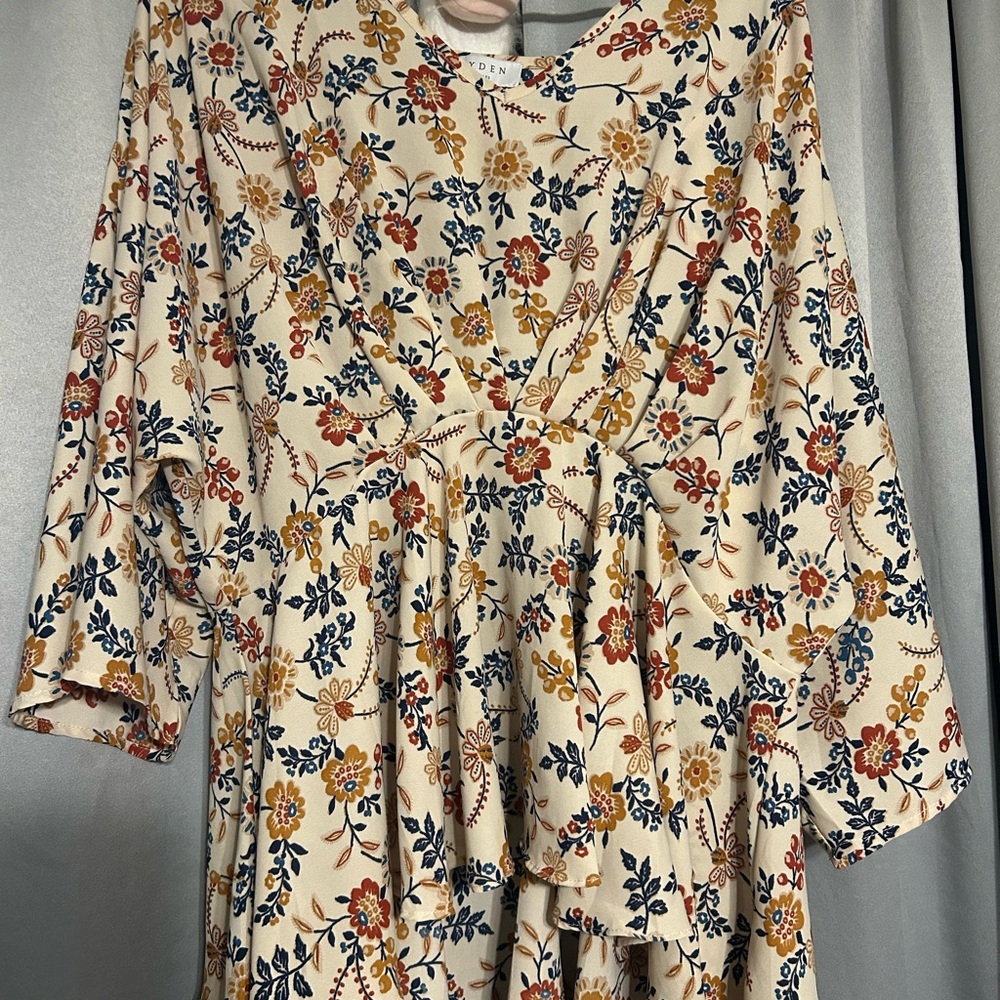Floral Patterned Dress